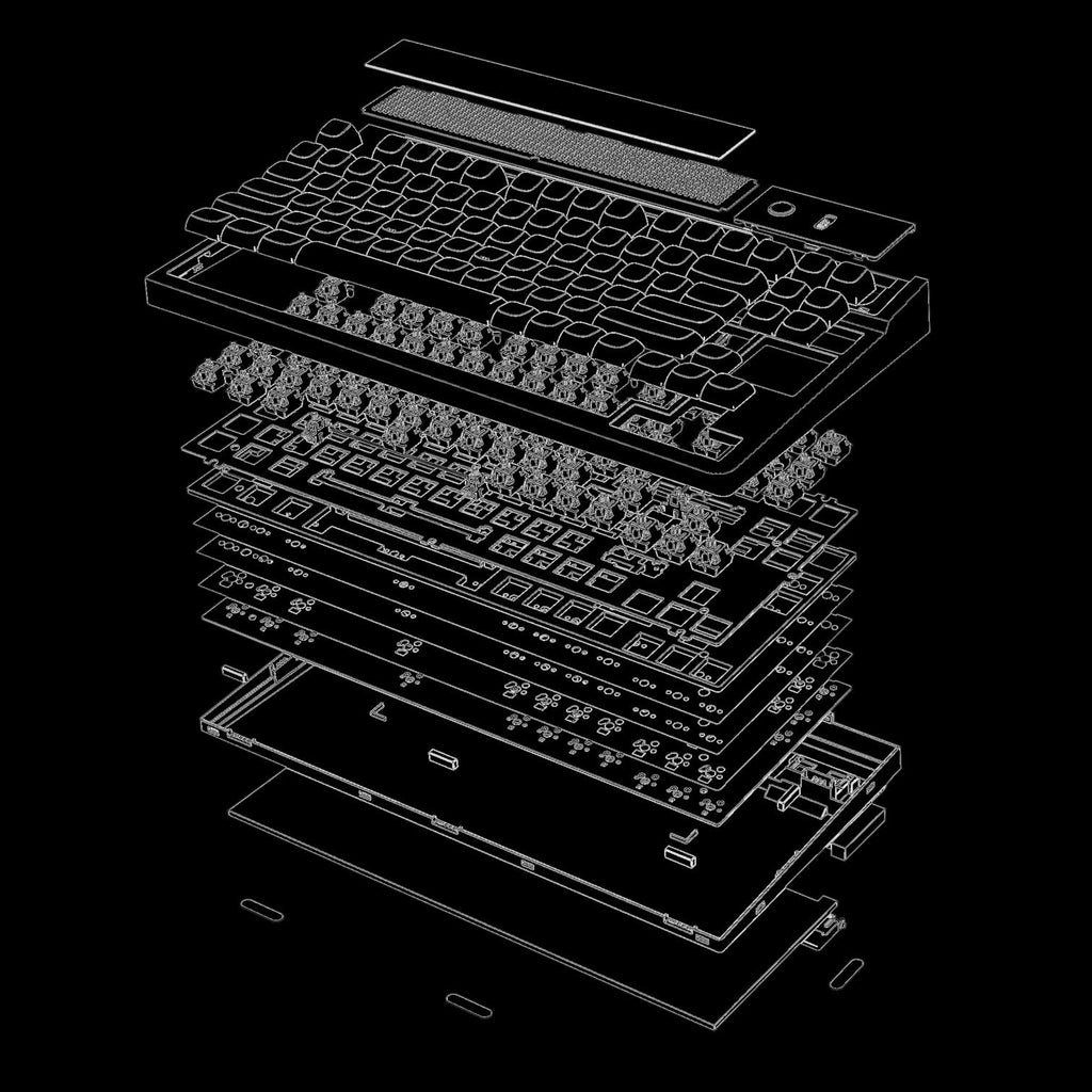 EPOMAKER DynaTab 75X Wireless Gaming Keyboard